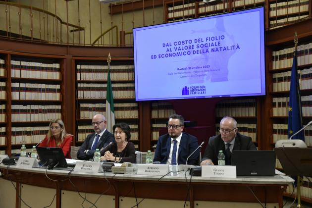 Forum delle Associazioni Familiari. “Dal costo del figlio al valore sociale ed economico della natalità” 