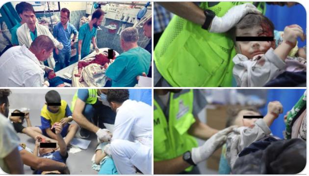 Kfar Aza, Netanyahu mostra a Blinken foto dei bambini uccisi nel kibbutz, ma nessuna traccia di quelli decapitati. Il premier: “Hamas come l’Isis”