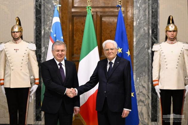  Il Presidente Mattarella sbarca in Uzbekistan per cementificare il partenariato fra i due paesi 
