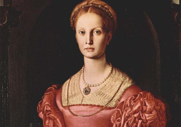 “Il Ritratto di Lucrezia Panciatichi”, opera insolita ma perfettamente riuscita del Bronzino, dal 1704 alla Galleria degli Uffizi di Firenze