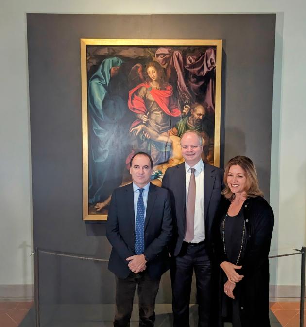 Fabrizio Biferali, Eike Schmidt, Barbara Jatta 