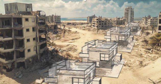 'Prendi la tua villetta sul mare a Gaza', così un'azienda edile israeliana vende le case dei palestinesi