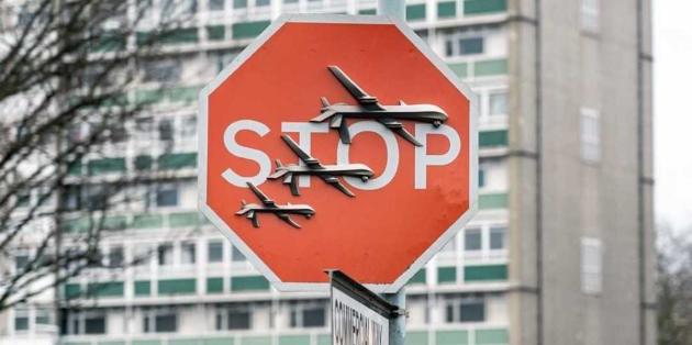 Bansky, l'ultima opera è durata meno di un'ora a Londra rubata da due persone