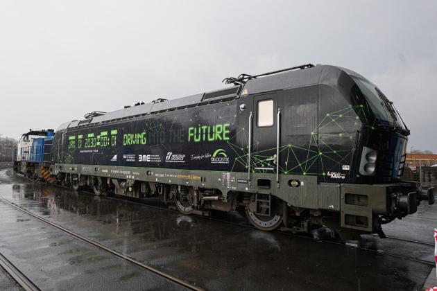Polo Logistica FS, una locomotiva per richiamare l'attenzione sul raggiungimento degli obiettivi climatici 2030