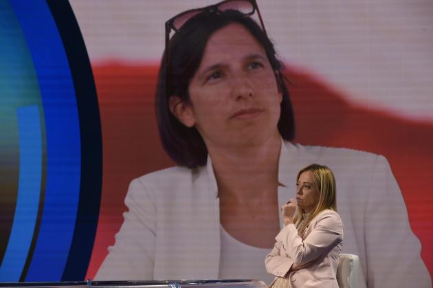 Meloni contro Schlein in tv, due posizioni fintamente contrapposte, proprie del Partito Unico del Capitale