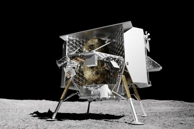 Lander lunare Peregrine brucia nell’atmosfera, doveva allunare con la bandiera ucraina, i capelli di G. Washinghton, Kennedy e Eisenhower
