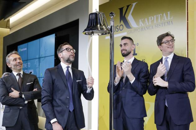 Kruso Kapital (Banca Sistema), al via le negoziazioni delle proprie azioni ordinarie su EGM; prezzo azioni è stato fissato a €1,86