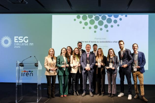 Iren, ESG Challenge 2024: premiate le migliori tesi sulla sostenibilità; presentate le 12 sfide per il 2024