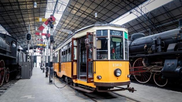 Milano, il Tram Carrelli diventa iconico ed entra da protagonista al Museo della Scienza