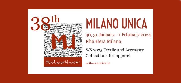 Milano Unica, al via la 38^ edizione dal 30 gennaio all'1 febbraio; AI nelle sfide future per il comparto tessile e accessori
