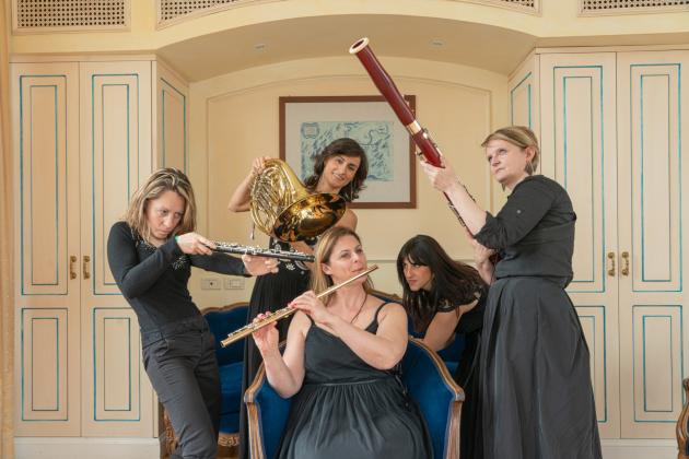A Como il Quintetto di fiati al femminile Briar Rose