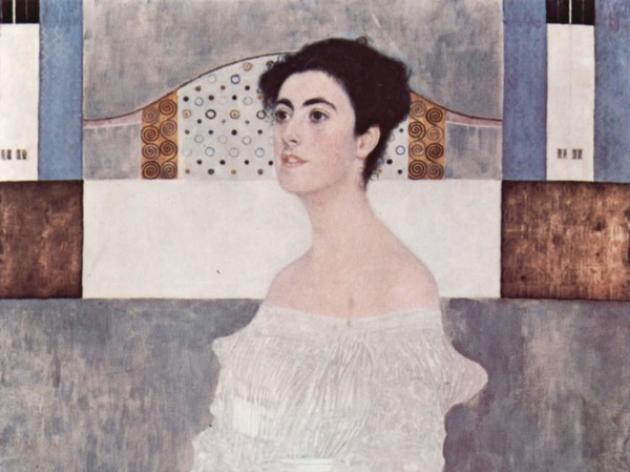 "Ritratto di Margaret Wittgenstein”, di Gustav Klimt commissionata dal papà di Ludwig Wittgenstein nella Vienna di inizio secolo
