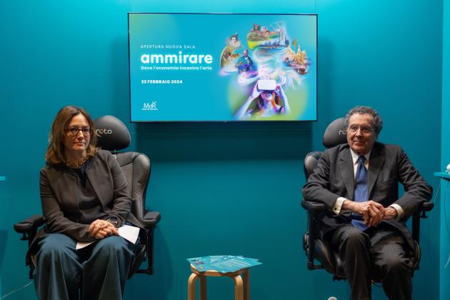 Intesa Sanpaolo, al Museo del Risparmio di Torino la nuova sala "Ammirare" dove l'arte spiega l'economia 