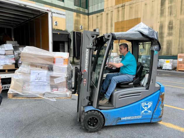 MSC Foundation, oltre una tonnellata di cibo alla Caritas-Fondazione Auxilium di Genova; Picco: "Per noi un grande onore"