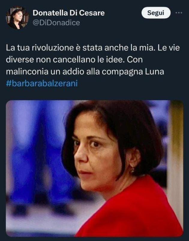 la docente de la Sapienza Donatella Di Cesare al centro di una bufera 