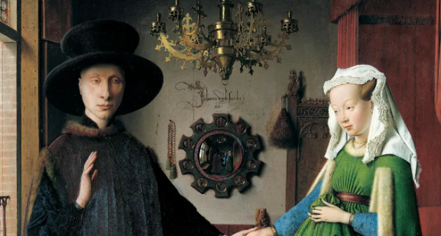 Jan van Eyck, l'enigmatico ritratto di “Giovanni Arnolfini e sua moglie” , l’opera più misteriosa del pittore fiammingo