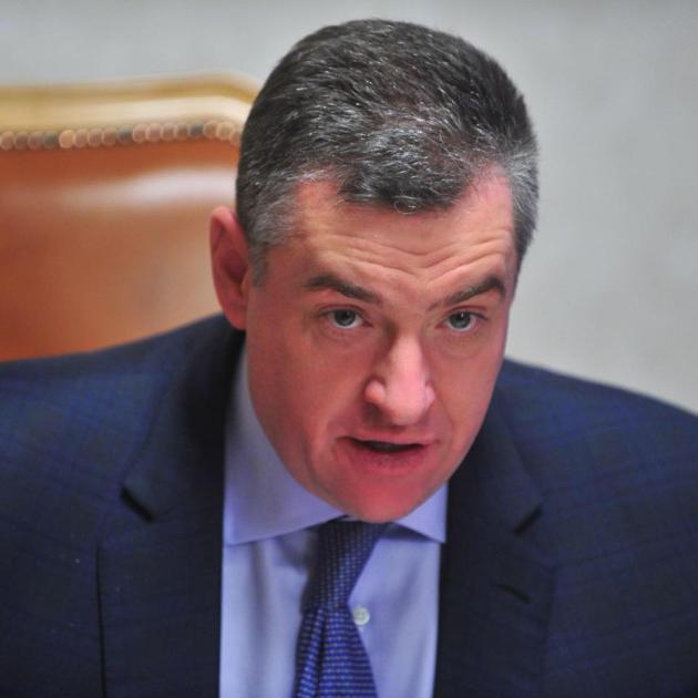 Leonid Slutsky, uno dei tre sfidanti di Putin