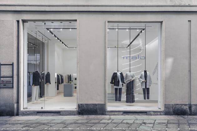 Malo Cashmere Via della Spiga