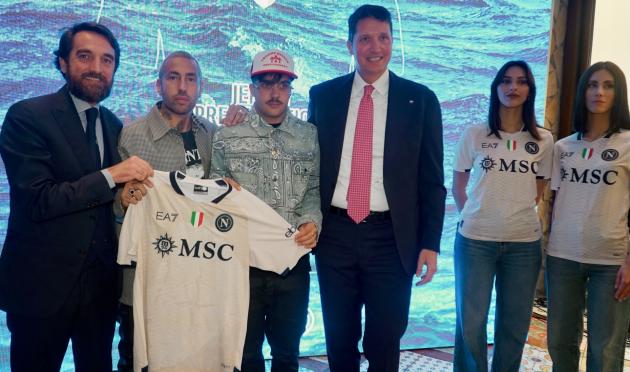 Msc Crociere e Ssc Napoli, al via la limited edition "Everywhere Jersey" dedicata alla passione per il mare
