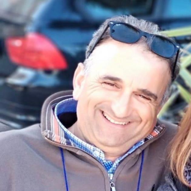 Antonio D'Acci il macchinista di 61 anni morto ieri pomeriggio a causa di un infarto fulminante