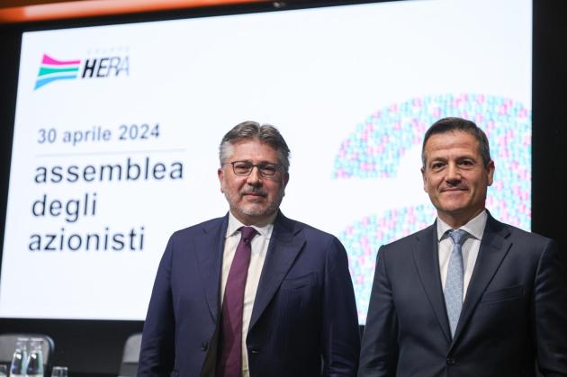 Gruppo Hera, approvato il bilancio '23 con utile in crescita a €375,2 mln (+16,5%); dividendo a 0,14