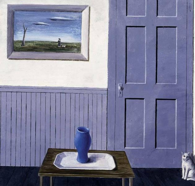 “Il gatto bianco” di Gertrude Abercrombie, l’opera della pittrice statunitense, regina degli artisti bohémien