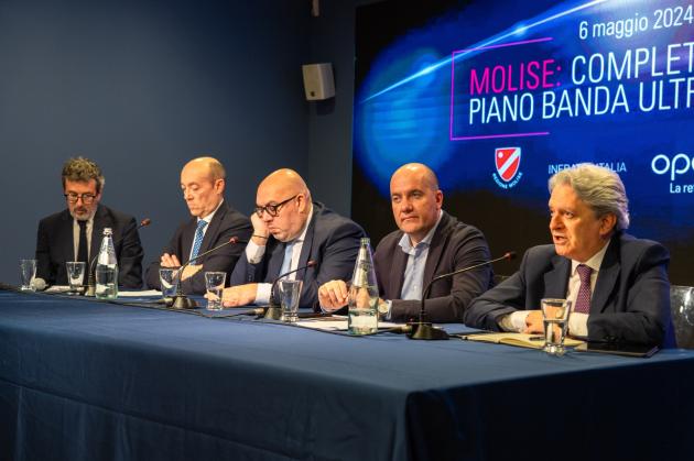 Open Fiber, conclusi in Molise i lavori dei Piano BUL: con 130 comuni connessi è la prima regione italiana