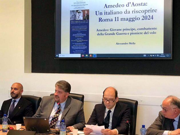 A Roma un convegno su Amedeo di Savoia, V&deg; Duca d&rsquo;Aosta, Generale d'armata aerea e vicer&eacute; d'Etiopia, &ldquo;un italiano da riscoprire&rdquo;