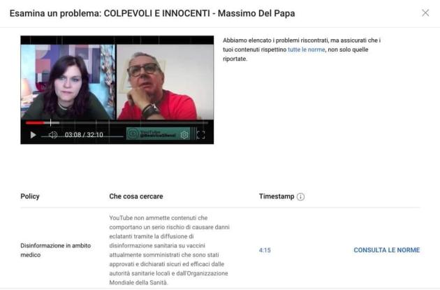 censura youtube