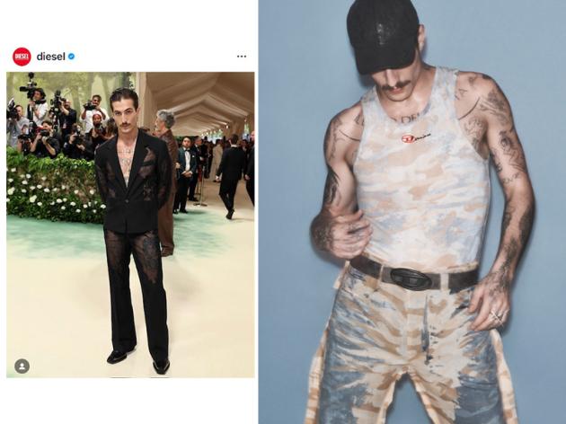 Global ambassador di Diesel, Damiano David dei Måneskin firma una collezione di capi genderless entro fine anno