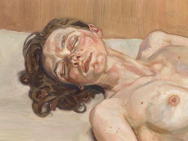 “Ragazza con gli occhi chiusi”, un altro pezzo da maestro dell’artista britannico Lucian Freud