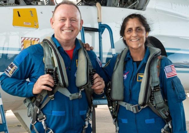 Butch Wilmore Sunita Williams NASA astronauti Starliner Boeing Crew Dragon Space X Musk Iss Stazione Spaziale Internazionale spazio orbita guasto