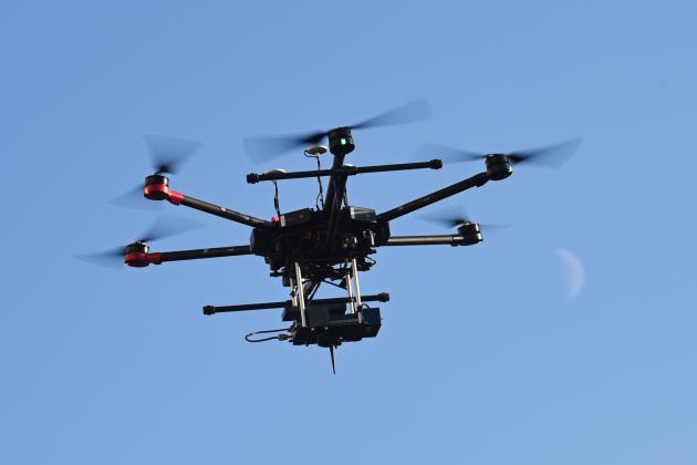 Isole Eolie trasporto merci 40 kg droni cargo drone progetto Poste Italiane Leonardo