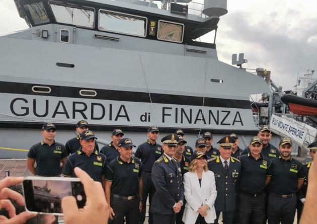 G7 Agricoltura a Siracusa: il Presidente Meloni visita lo stand della Guardia di Finanza per i 250 anni del Corpo