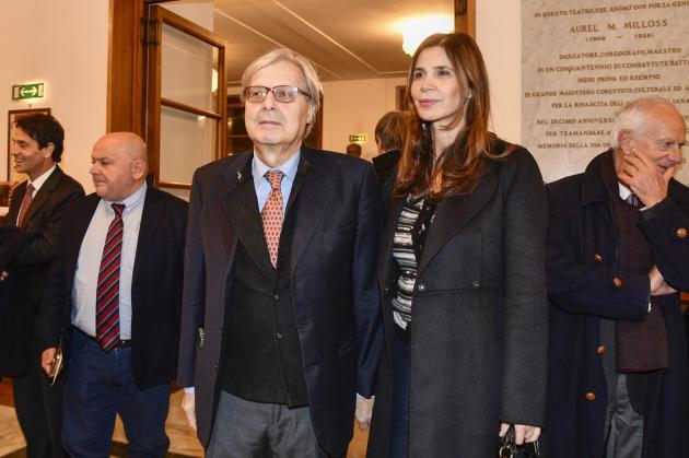 Sgarbi prosciolto Sabrina Colle accuse evasione fiscale 715mila € euro acquisto quadro giardino delle fate Vittorio Zecchin assolto assolti prosciolti