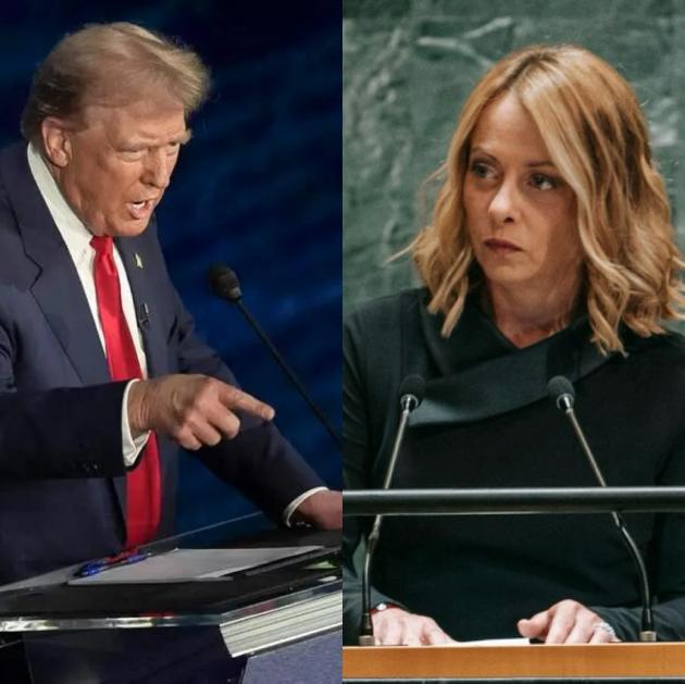 Trump e Meloni