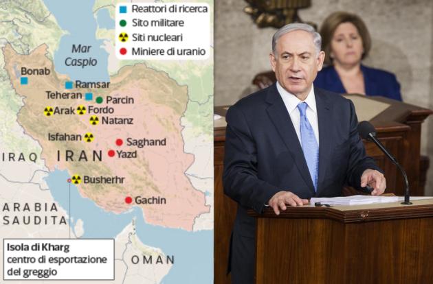 Il piano 'terrorista' di Netanyahu: colpire i siti nucleari iraniani sotteranei con bombe bunker buster, pronto dal 2009