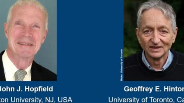 Premio Nobel per la Fisica a John Hopfiels e Geoffrey Hinton per intelligenza artificiale: “Reti neurali potrebbero sfuggire di mano”