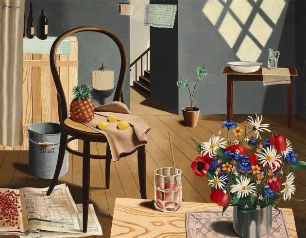 “Natura morta",  il dipinto che testimonia l’impegno nelle arti figurative  del maestro austriaco Herbert Ploberger
