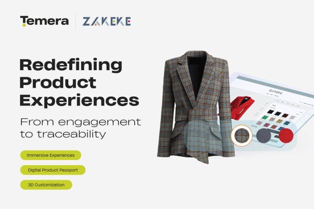 Temera, annunciata nuova partership con Zakeke per guidare l'innovazione con soluzioni avanzate di Visual Commerce e tracciabilità