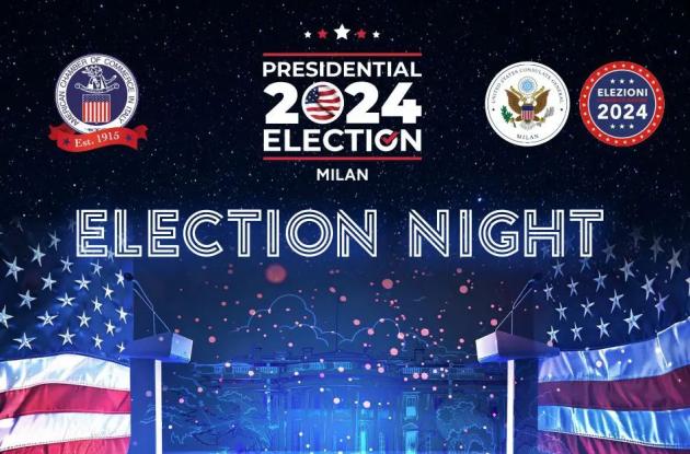 Amcham Italy, al via la Presidential Election Night 2024, il 5 Novembre a Milano in Palazzo Bovara di Corso Venezia