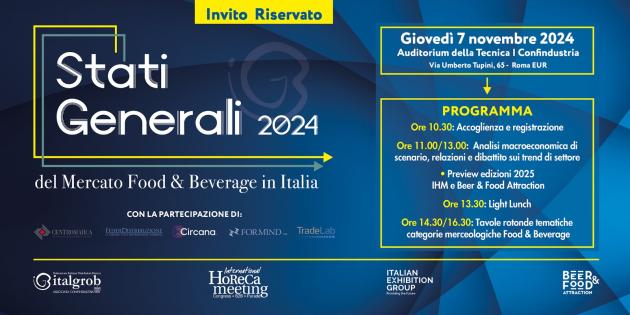 Stati Generali del Mercato Food & Beverage in Italia