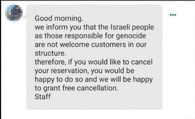 Selva di Cadore, hotel Garni Ongaro respinge clienti israeliani: "Non graditi, siete responsabili del genocidio a Gaza"