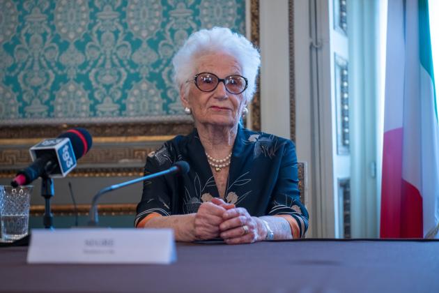 Liliana Segre: "Non c'è alcun genocidio a Gaza", una tesi sbagliata e fuorviante che ridimensiona la gravità del fatto