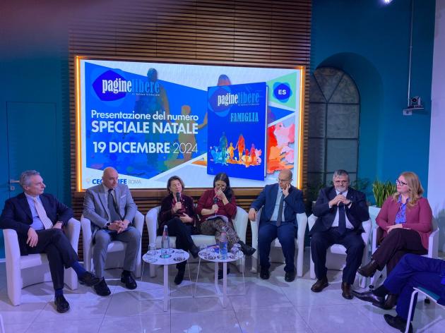Presentazione del numero Speciale Natale di Pagine Libere. Il Ministro Roccella: "Non rinunciare alla genitorialità se lo si desidera"