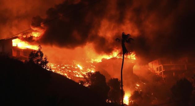 Incendio a Los Angeles. Capone (UGL): "Solidarietà e vicinanza alla popolazione di Los Angeles"