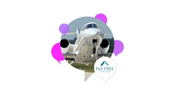 Fly Free Airways raggiunge un traguardo entusiasmante: 100.000 followers sui suoi canali social