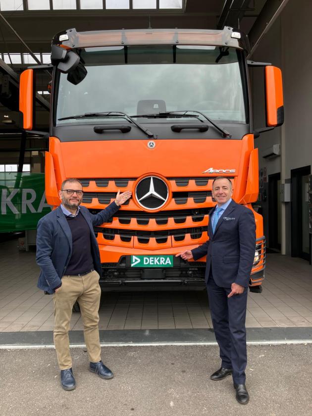 DEKRA e DAIMLER TRUCK RETAIL ITALIA: al via la partnership per servizio Prerevisione di veicoli pesanti