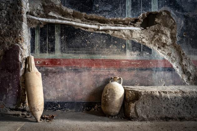 Pompei, torna alla luce un lussuoso impianto termale durante gli scavi