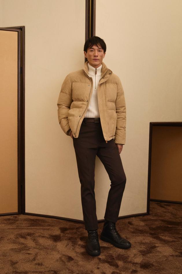 Tod's, collezione uomo autunno - inverno 2025/2026, fulcro della collezione è il progetto Pashmy, per le calzature il gommino
